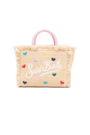Borsa tote Vanity in paglia beige SAINT BARTH KIDS | VAMI00900344L